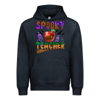Navy spooky teacher Urban Hoodie - BundleAndBundleShop