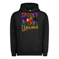 Pigment Black spooky teacher Urban Hoodie - BundleAndBundleShop