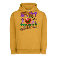 Pigment Peanut Butter spooky teacher Urban Hoodie - BundleAndBundleShop
