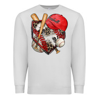 Dove Grey baseball home plate Premium Sweatshirt - Zillion Design Studio