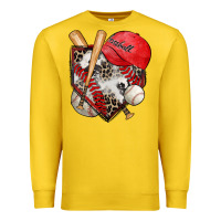 Lemon baseball home plate Premium Sweatshirt - Zillion Design Studio