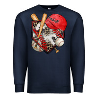 Navy baseball home plate Premium Sweatshirt - Zillion Design Studio