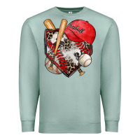 Seafoam baseball home plate Premium Sweatshirt - Zillion Design Studio