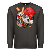 Smoke baseball home plate Premium Sweatshirt - Zillion Design Studio