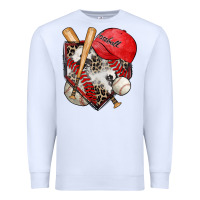 White baseball home plate Premium Sweatshirt - Zillion Design Studio