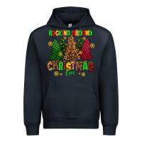 Navy rocking around the christmas tree Urban Hoodie - AdoDesignShop