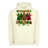 Pigment Pistachio rocking around the christmas tree Urban Hoodie - AdoDesignShop
