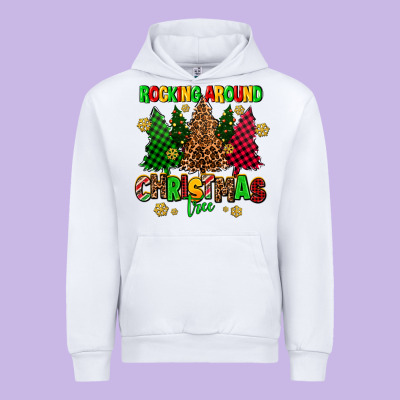 Rocking Around The Christmas Tree Urban Hoodie Designed By Adodesignshop
