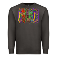Smoke Mardi Gras Brushstrokes Premium Sweatshirt - RanaPortraitStore