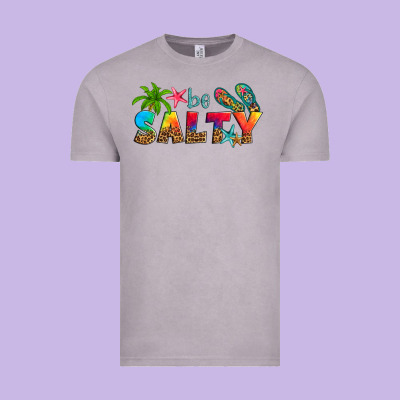 Be Salty Vintage Tee Designed By Artiststas