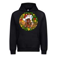 Black Christmas horse Urban Hoodie - Artiststas
