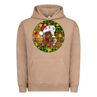 Pigment Burro Christmas horse Urban Hoodie - Artiststas