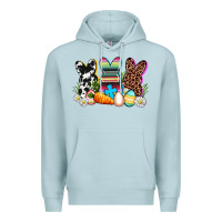 Blue Mist western rabbits Premium Hoodie - AdoDesignShop