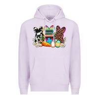 Lilac western rabbits Premium Hoodie - AdoDesignShop
