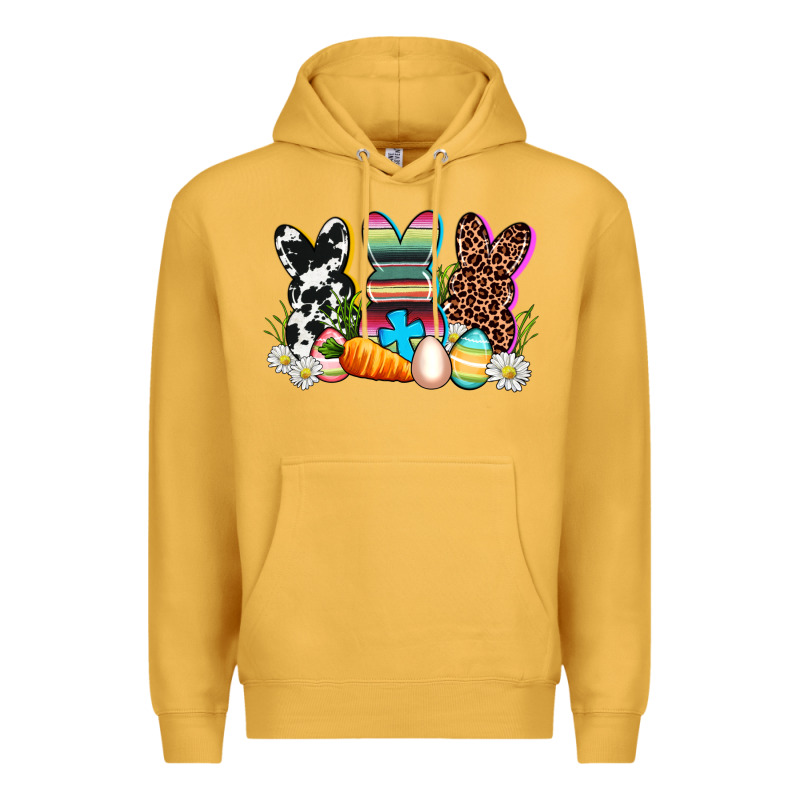 Western Rabbits Premium Hoodie by AdoDesignShop | Teevron