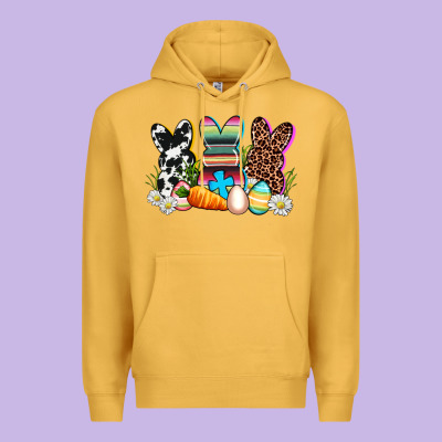 Western Rabbits Premium Hoodie Designed By Adodesignshop