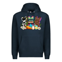 Navy western rabbits Premium Hoodie - AdoDesignShop