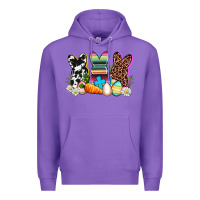Purple western rabbits Premium Hoodie - AdoDesignShop