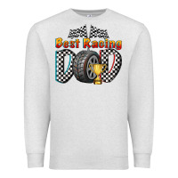 Oatmeal Heather best racing dad Premium Sweatshirt - texasbilliewilder