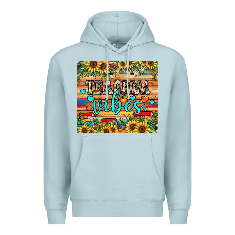 Teacher Vibes Premium Hoodie by JahusDesignShop | Teevron