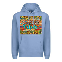 Colony Blue teacher vibes Premium Hoodie - JahusDesignShop