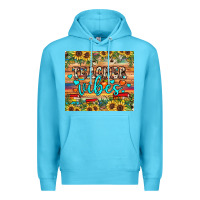 Ocean Blue teacher vibes Premium Hoodie - JahusDesignShop