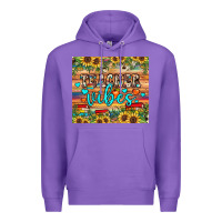 Purple teacher vibes Premium Hoodie - JahusDesignShop