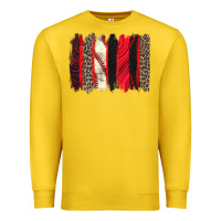 Lemon baseball brushstroke Premium Sweatshirt - Zillion Design Studio