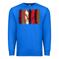 True Royal baseball brushstroke Premium Sweatshirt - Zillion Design Studio