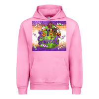 Fuchsia Pink stay sweet Urban Hoodie - BundleAndBundleShop
