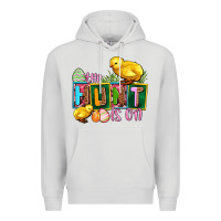 Dove Grey the hunt is on Premium Hoodie - AdoDesignShop