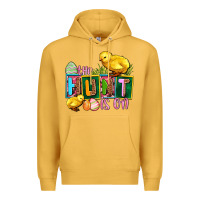 Mustard the hunt is on Premium Hoodie - AdoDesignShop