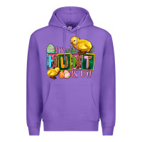 Purple the hunt is on Premium Hoodie - AdoDesignShop
