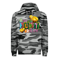 Slate Camo the hunt is on Premium Hoodie - AdoDesignShop