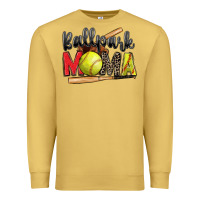 Antique Gold ballpark mama softball Premium Sweatshirt - Zillion Design Studio