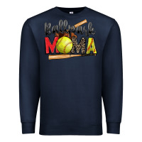 Navy ballpark mama softball Premium Sweatshirt - Zillion Design Studio