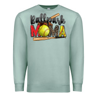 Seafoam ballpark mama softball Premium Sweatshirt - Zillion Design Studio