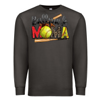 Smoke ballpark mama softball Premium Sweatshirt - Zillion Design Studio