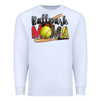 White ballpark mama softball Premium Sweatshirt - Zillion Design Studio