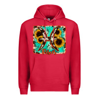 Cardinal pisces turquoise cowhide Premium Hoodie - RanaPortraitStore