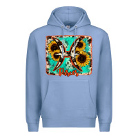 Colony Blue pisces turquoise cowhide Premium Hoodie - RanaPortraitStore