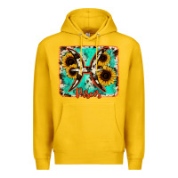 Lemon pisces turquoise cowhide Premium Hoodie - RanaPortraitStore