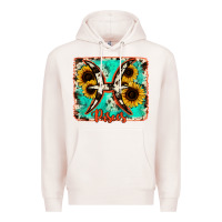 Pale Pink pisces turquoise cowhide Premium Hoodie - RanaPortraitStore