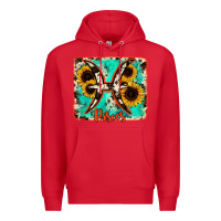 Red pisces turquoise cowhide Premium Hoodie - RanaPortraitStore