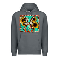 Rock pisces turquoise cowhide Premium Hoodie - RanaPortraitStore