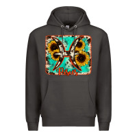Smoke pisces turquoise cowhide Premium Hoodie - RanaPortraitStore