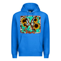 True Royal pisces turquoise cowhide Premium Hoodie - RanaPortraitStore