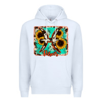White pisces turquoise cowhide Premium Hoodie - RanaPortraitStore