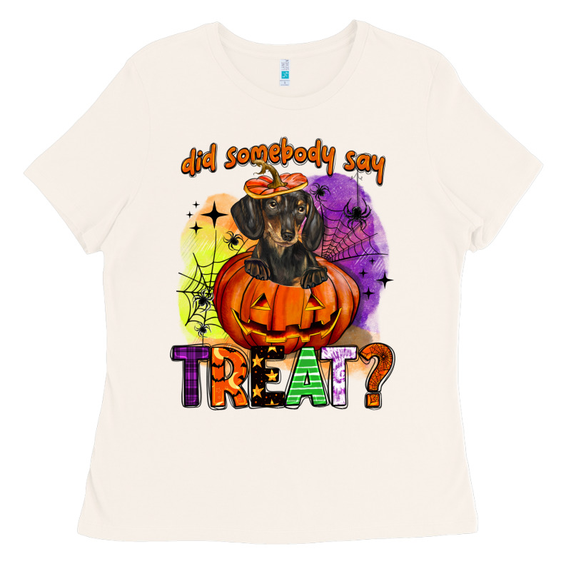 Did Somebody Say Treat Ladies Tee by BarkalooDesign | Teevron