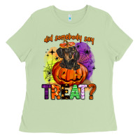 Matcha did somebody say treat Ladies Tee - BarkalooDesign
